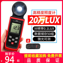 Illuminometer Illuminometer Light Meter High Precision Lumen Tester Brightness Meter Photometer Digital Illuminometer