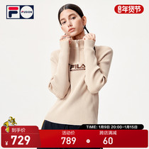 (Ouyang Nana with the same model) FILA FUSION x WM Baishan joint name Feile 2021 winter sweater women