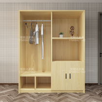 Hotel hotel dormitory furniture can be customized apartment quick room simple wardrobe custom master bedroom wardrobe