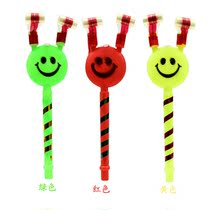 Medium smiley face blowing roll blowing dragon whistle birthday party micro-business push small gift stall childrens toys