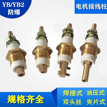 Explosion-proof pure copper terminal post YB2 YB explosion-proof terminal m5-m16 explosion-proof column single column