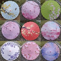 Umbrella chou bu san gu zhuang san cheongsam catwalk show props wind Hanfu umbrella antique paper umbrella