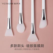 Mud film scraper mask brush Silicone soft hair coating mask brush Spa smearing mud film brush Face mask beauty