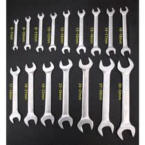 Opening wrench Double head wrench Mirror wrench Dual-use head wrench set Auto repair wrench tools Metric set