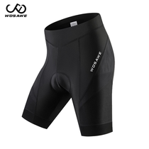 WOSAWE Mountain Bike Mens Thickened Silicone Cushion Shorts Outdoor Sports Elastic Workout Speed Dry 50% Pants
