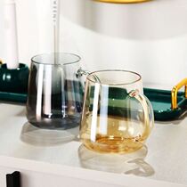 Mouthwash cup net red light luxury brushing cup glass five-star hotel couple home one-on-one combination set simple