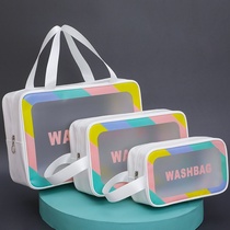 Travel kit portable shampoo shower gel sample full set of travel toiletries storage bag