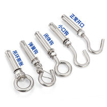 304 stainless steel lifting ring expansion adhesive hook screw universal expansion bolt hook manhole cover pull M6M8M10M12