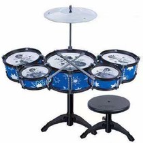 Childrens simulation drum set beating puzzle music Jazz drum Baby boy girl 2-6 years old musical instrument toy