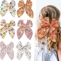 Floral Hairclip Fashion Barrette Women Girl Hair Accessories