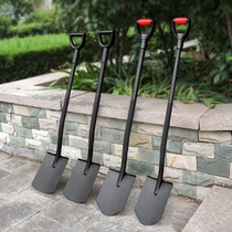Shovel shovel outdoor agricultural household garden digging all manganese steel shovel thickened shovel garden gardening tools