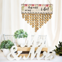 Wood Advent Calendar Wall Decor Christmas Wooden Calendar De