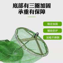2021 new thickened speed dry anti-hanging steel ring fish protection gluing fish bag fishing mesh for fishing nets fish bag fishing rod
