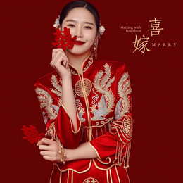 Show Wo Costume Bride 2022 New Wedding Chinese Gown for a Longfeng Vest Show Kimono and Female Wedding Summer Thin