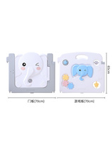 (Azpu 430) playful elephant baby game fence baby protective fence indoor Safety Extension Board