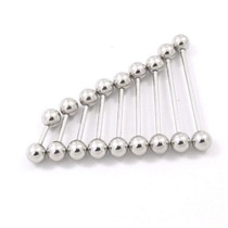 Piercing tool puncture Penis Nipple Lacing Ornament Perforated wearing a slave puncture Tongue Nail Sexual supplies clingy