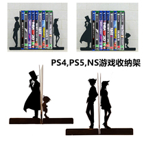 ps4 game storage rack CD game box storage box to send boyfriend dormitory ps5 CD game disc storage bracket