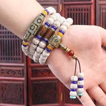 Hainan star and Moon Bodhi 108 Buddha beads hand string original design boutique high-density raw seeds January Moon Wen play accessories men