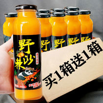 Sand thorn juice puree Lvliang wild sea buckthorn juice FCL net red raw juice weight loss can drink drinks