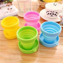 Mini silicone foldable cup travel mouthwash Cup outdoor business trip portable Sports Cup high temperature resistant telescopic Cup