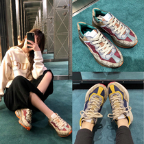 Global brand discount duty-free shop Rhyton vintage presbyx color increase sports daddy shoes