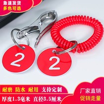 Brand clip Number Brand code card Storage card Number card Call number card Mark Key card Table card Bathroom card Spicy