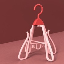 New drying shoes balcony shoes creative double hook students multi-purpose hanging rack hanger hook windproof storage god