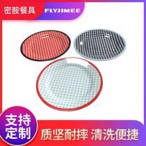 Manufacturers 9-inch plate melamine melamine plate dish dish set plate set is easy to clean and can be set