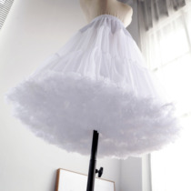 Lolita Cloud supports cotton candy lolita skirt for long Kamen violent veil with boneless liner 60 CM