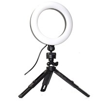 Photographic light photography lightsSelfiesLED live lightsMobile phone ringshaped jitter lamp bracket tripod