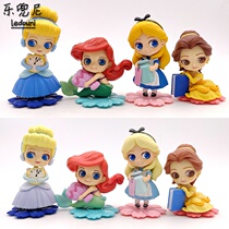 Q Edition White Snow Princess Alice Mermaid Grey Girl Jasmine Handmade Toy Paparazzi Cake Baking Pendulum