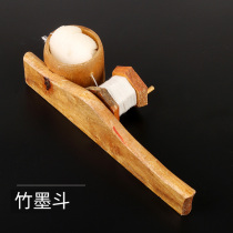 Ink bucket bamboo wood tree ink bucket woodworking scribe manual automatic scribing tool plastic ink bucket woodworking tool