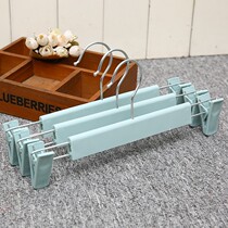 10 Load Plastic Hanger Pants Rack Pants Clips Home Non-slip Clothes Rack Skirt Clip Internal Dress Store Pants Rack Wholesale