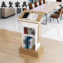 Podium Podium Desk Front Desk Reception Desk Welcome Desk Emcee Desk Podium Classroom Podium Training Desk