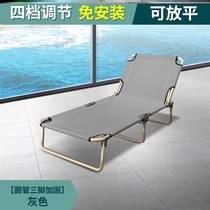 Folding bed single bed household adult lunch bed nap lounge chair folding office simple bed marching escort bed