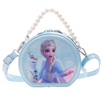 2021 New Frozen Aisha Princess Hand bag Aisha cute bag little girl diagonal purse