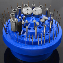 100 hole storage box thickening multi-purpose storage box parts box drill head box wire tapping plastic box turntable tool holder
