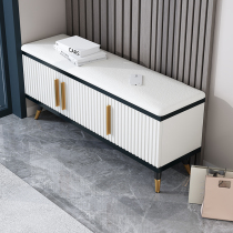 Enter the door to change shoes and stools home door luxury shoe cabinet bench one long bench storage shoe stool door stool
