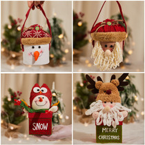 Christmas decorations candy box creative Apple box children Christmas Eve candy gifts Ping An fruit packaging gift box