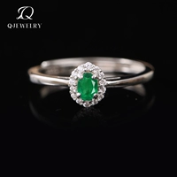 [Q.Jewelry] может родить каменную бабушку зеленое кольцо GC200428010
