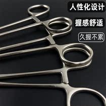 Medical hemostatic forceps stainless steel hemostatic forceps straight elbow pet plucking pliers fishing pliers Hook pick and cupping