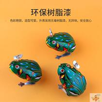 Chicken mechanical cartoon memories 7080 childhood after 80 nostalgia toys clockwork frog items childhood boy