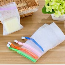 Double-layer foaming net facial cleanser face buather Japanese handmade soap cleansing foam bubble bag