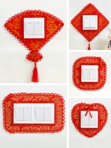 Switch rims cover Decorative Wall Sticker protective sheath Home socket shielded Ugly Beautification Minimalist Modern Panel Protection