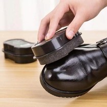 One rub is bright (1-10 pieces) (supplementary oil) colorless shoe wax shoe brush shoe polish sponge sponge