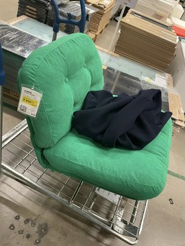 IKEA宜家DYVLINGE杜威林格沙发椅办公椅椅子单人午休休闲卧室家用