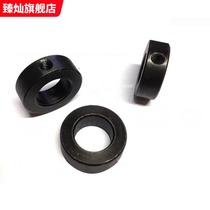GB884 national standard round nut GB883 locking retaining ring with hole carbon steel shaft end mask machine