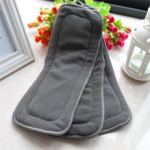 Jin Dian four-layer five-layer bamboo charcoal fiber infant diaper newborn absorbent breathable soft diaper can be pasted