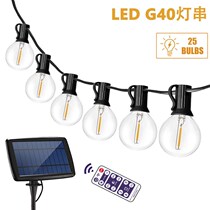 New Solar G40LED Ball BUBBLE LIGHT Outdoor Waterproof Christmas Light Landscape Courtyard Decorative outdoor lighting