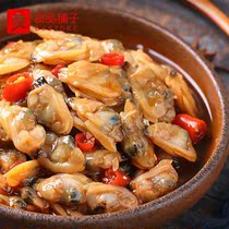 Good Pint Pawn Spicy Flowers Clams Canned Seafood Snacks Net Red Pot Ready-to-eat Snack Clams Jam Meat Spicy Snacks